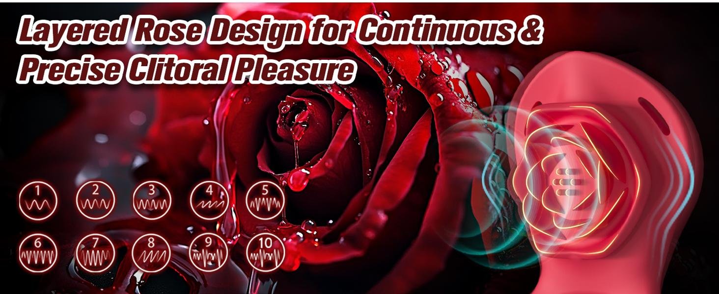 Couples Rose App Remote Control Panty Vibrator (1)