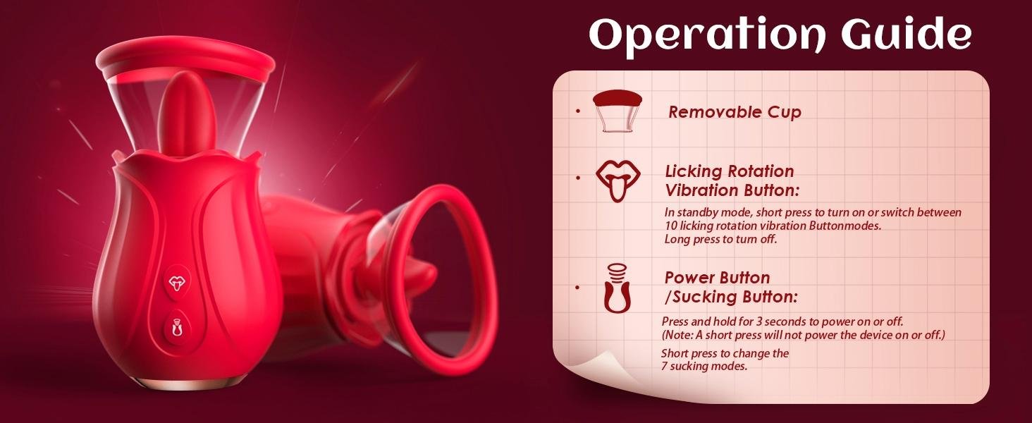 Linking & Sucking Vibrator Sex Toy (1)