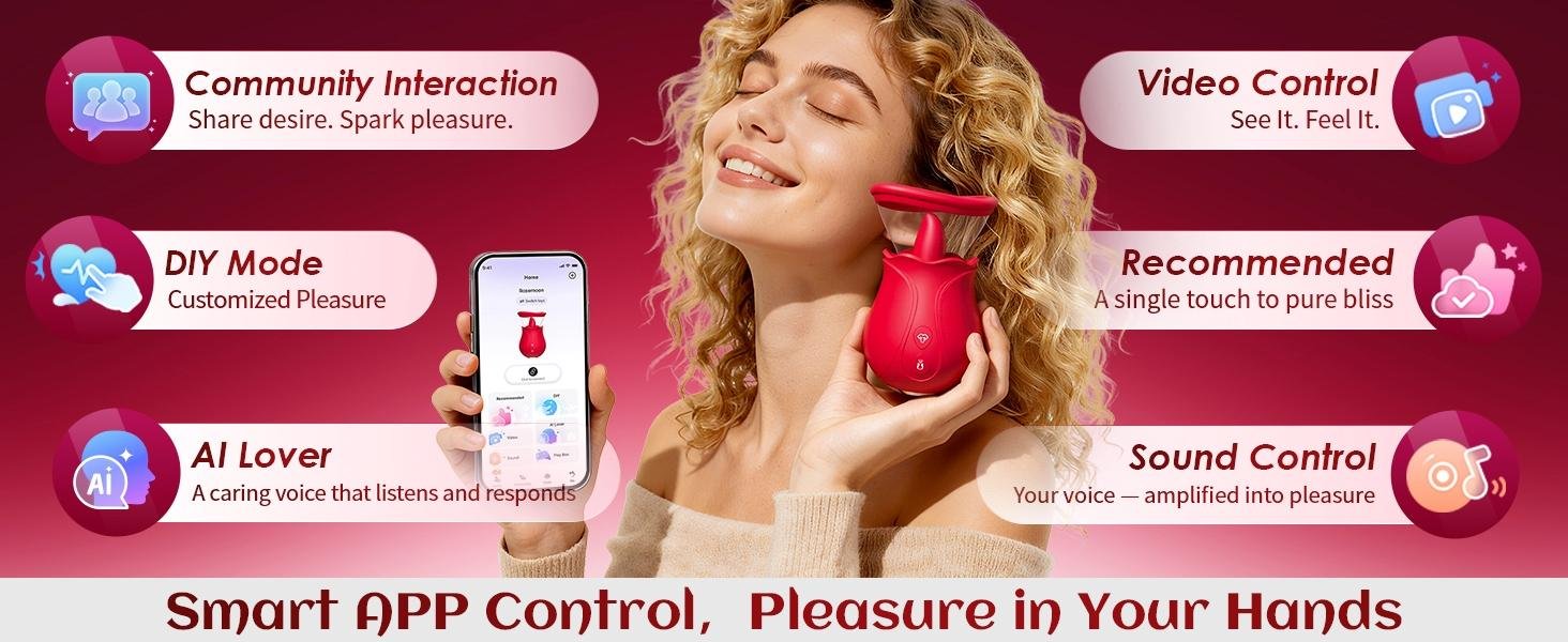Linking & Sucking Vibrator Sex Toy (2)