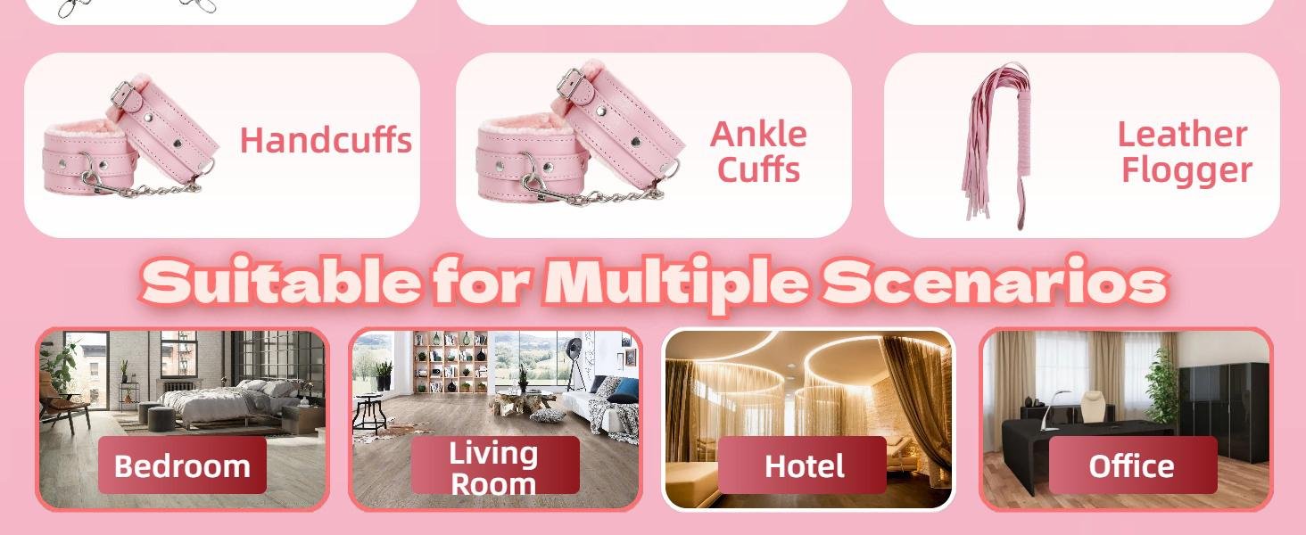 Pink BDSM Kit Sex Toys Bondage in Pakistan (2)